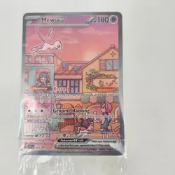 Pokemon 2023 SV 151 TCG Mew EX Black Star Promo Holo Card SVP en 053 Sealed - Image 1