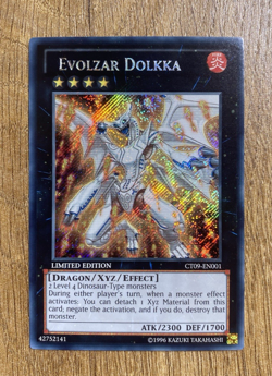 Evolzar Dolkka | CT09-EN001 | Secret Rare | Limited Edition | YuGiOh Card | Mint - Image 1
