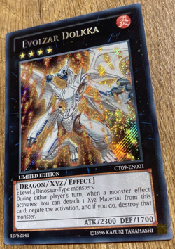 Evolzar Dolkka | CT09-EN001 | Secret Rare | Limited Edition | YuGiOh Card | Mint - Image 4