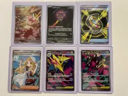 Pokemon 6 Card Lot Of Mega Evolution - Image 1