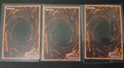 Egyptian God Cards Set Obelisk Slifer Winged Ra YuGiOh RA03 Platinum Secret NM- - Image 5