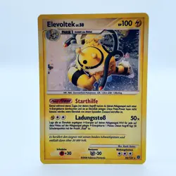 Pokemon TCG Karte - Elevoltek - 25/132 - DP Ratselhafte Wunder - Holo Rare EXC - Image 1