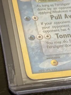 Feraligatr EX Unseen Forces Holo Rare Card 04/115 Stamped Holo - Image 3