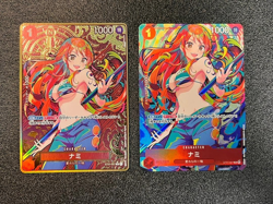 Nami ST01-007 Parallel Gold THE BEST Storage Box Set ONE PIECE Card Japanese - Image 1