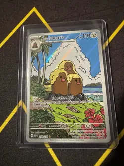 Pokemon TCG Alolan Dugtrio 208/191 Surging Sparks Illustration Rare Holo Card - Image 1