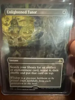 Enlightened Tutor (Borderless) Dominaria Remastered Regular - Image 1