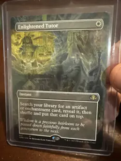 Enlightened Tutor (Borderless) Dominaria Remastered Regular - Image 2
