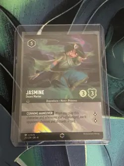 Jasmine Desert Warrior ENCHANTED Lorcana Ursula’s Return 212/204 NM - Image 1