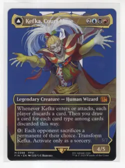 MTG Final Fantasy Mythic #0398 Kefka Court Mage - Image 1