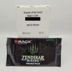 SEALED Zendikar Rising Promo Packs Display Box Magic The Gathering MTG ✨USA✨ - Image 1