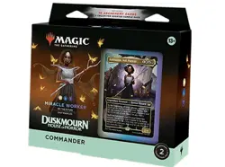 MTG: Miracle Worker - Duskmourn NEW/SEALED Commander Precon - Magic Gathering - Image 1