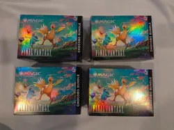 Magic The Gathering Final Fantasy Chocobo Bundle of 4 SEALED! - Image 1