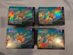 Magic The Gathering Final Fantasy Chocobo Bundle of 4 SEALED! - Image 2