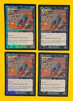 MTG FOG OF GNATS (Foil) (x4) Urza's Legacy (OldManMTG 012-475 - Image 1