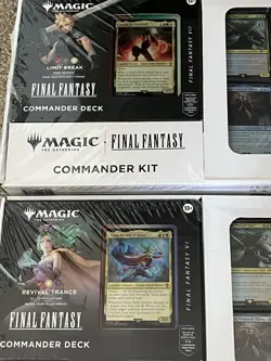Magic The Gathering Final Fantasy Commander Decks Two Decks One Price! - Image 2