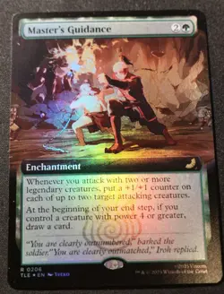 Master's Guidance - Foil - Extended Art - TLE - MTG - EN - NM - 0206 - Image 1