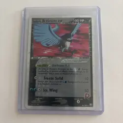 2004 pokemon Team Rocket Returns (RR) Rocket's Articuno EX #96/109 - Image 1
