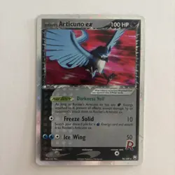 2004 pokemon Team Rocket Returns (RR) Rocket's Articuno EX #96/109 - Image 2
