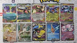 Pokemon TCG ME02 Phantasmal Flames Double Rare Illustration Rare Hyper Rare Lot - Image 1