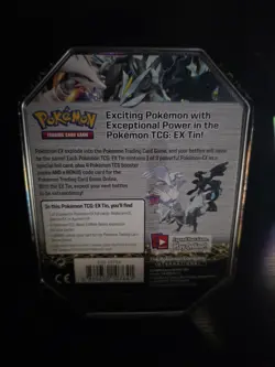 Pokemon EX Tin with Assorted Card Lot - Image 2