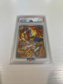 Pokemon Twilight Masquerade Infernape 2024 IR #173, PSA 8 - Image 1