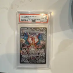 Pokemon TCG Charizard EX Obsidian Flames Sir No.223/197 PSA 10 - Image 1
