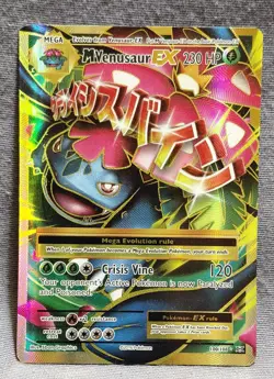 Pokemon M Venusaur EX 100/108 XY Evolutions Ultra Rare Foil 2016 = NM - Image 2