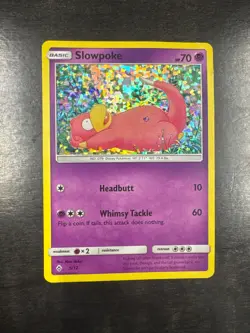 Slowpoke 5/12 Pokemon TCG McDonald's 2018 Promo Holo MP - Image 1