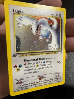 Pokemon TCG Lugia Neo Genesis 1st Edition Holo Rare - Image 2