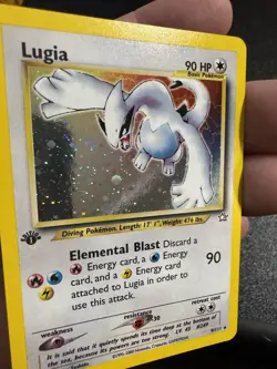 Pokemon TCG Lugia Neo Genesis 1st Edition Holo Rare - Image 3