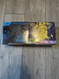 Pokemon TCG - Surging Sparks Pokemon Center - ETB & Phantasmal Flames ETB - Image 1