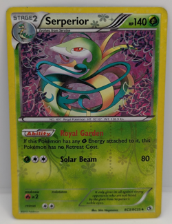 Serperior RC3/RC25 Legendary Treasures: Radiant Collection Holo MP Pokemon - Image 1