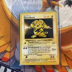 POKEMON BASE SET* ELECTABUZZ (SHADOWLESS) 20/102 NM/LP* - Image 1