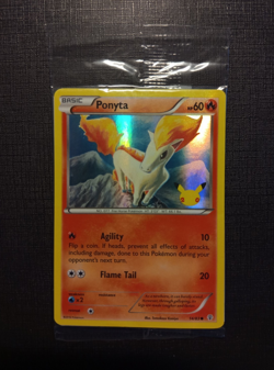Pokemon "Ponyta" 14/83 *Holo* 20th Anniversary - English - NM/Mint - Image 1