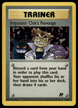 Pokemon Team Rocket 76/82 Imposter Oak's Revenge - Image 1