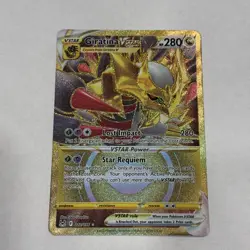 Pokemon Giratina VSTAR 212/196 Lost Origin Gold Secret Rare Holo NM - Image 1