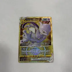 Pokemon Mewtwo VSTAR 086/078 Secret Rare Gold - Pokemon GO - NM/Mint - Image 1