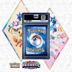 Pokemon 2025 SVP EN-SV Black Star Promo #174 Eevee EX PSA 8 NM Mint - Image 2
