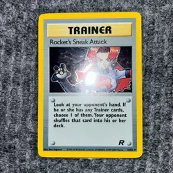 Vintage Pokemon - Team Rocket - Rocket's Sneak Attack - 16/82 Holo NM Unlimited - Image 2