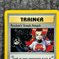 Vintage Pokemon - Team Rocket - Rocket's Sneak Attack - 16/82 Holo NM Unlimited - Image 5