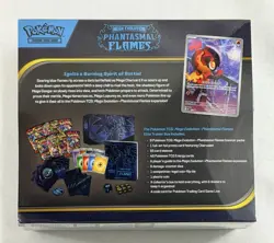 POKEMON TCG MEGA EVOLUTION PHANTASMAL FLAMES ETB ELITE TRAINER BOX SEALED NEW A - Image 2