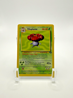 Pokemon TCG Vileplume #31/64 Non Holo Rare Jungle Set WOTC LP+ - Image 1