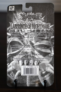 2002 Yugioh LON 1st Edition Labyrinth of Nightmare Blister Pack Sealed TCG - Image 2