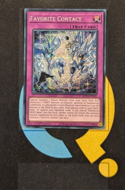 MP24-EN063 Favorite Contact Prismatic Secret Rare 1st Edition YuGiOh - Image 1
