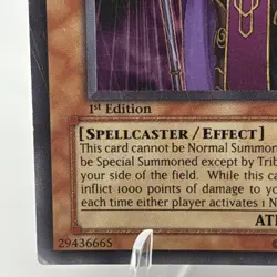 Yugioh Dark Eradicator Warlock SD6-EN001 Ultra Rare 1st Ed LP - Image 4