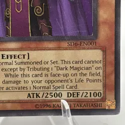 Yugioh Dark Eradicator Warlock SD6-EN001 Ultra Rare 1st Ed LP - Image 5