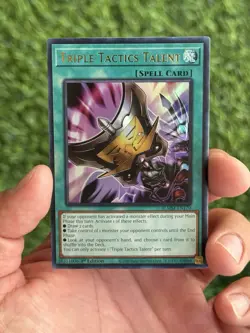 Triple Tactics Talent BLMM-EN170 Ultra Rare NM 1st Edition YUGIOH - Image 1