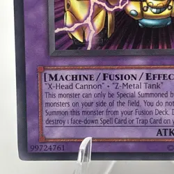 Yu-Gi-Oh! XZ-Tank Cannon MFC-053 Unlimited Edition Super Rare LP - Image 4