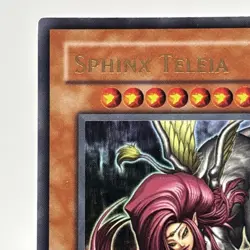 Yugioh Sphinx Teleia EP1-EN003 Limited Edition Promo Ultra Rare Holo - NM - Image 2