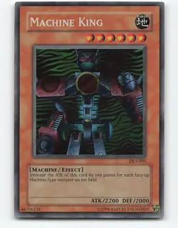 Machine King #DL4-001 Super Rare Foil YuGiOh Card Duelist League Promo - Image 1